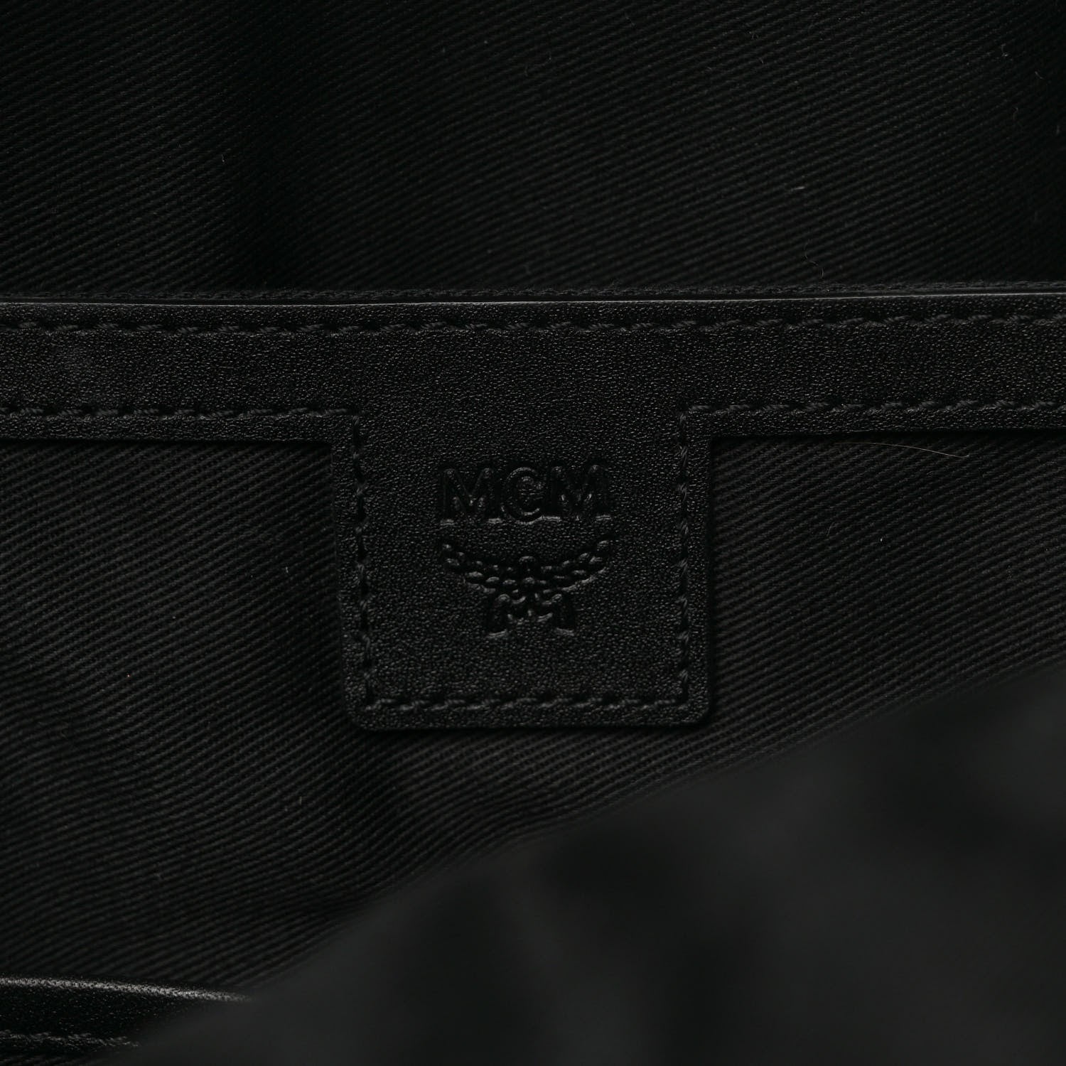 MCM Visetos Small Side Stud Stark Backpack Black 6 of 9