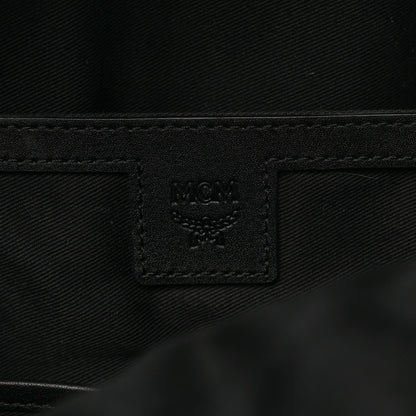 MCM Visetos Small Side Stud Stark Backpack Black 6 of 9