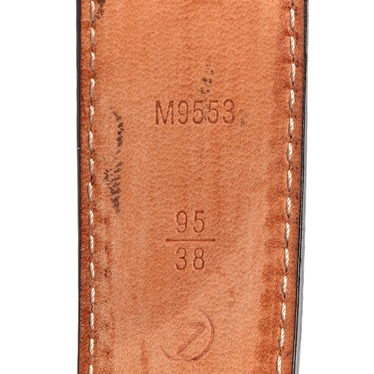 Louis Vuitton Epi 30mm LV Initiales Belt 95 38 Black 3 of 7