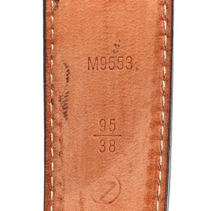 Louis Vuitton Epi 30mm LV Initiales Belt 95 38 Black 3 of 7
