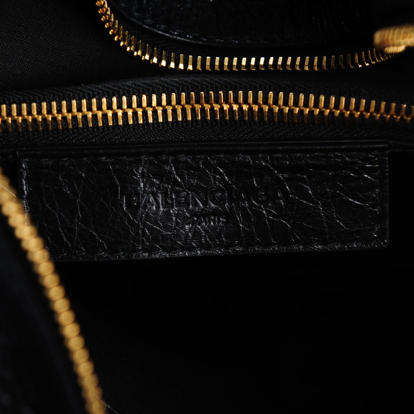 Agneau Small Bazar Shopper Tote Black Rouge Groseille