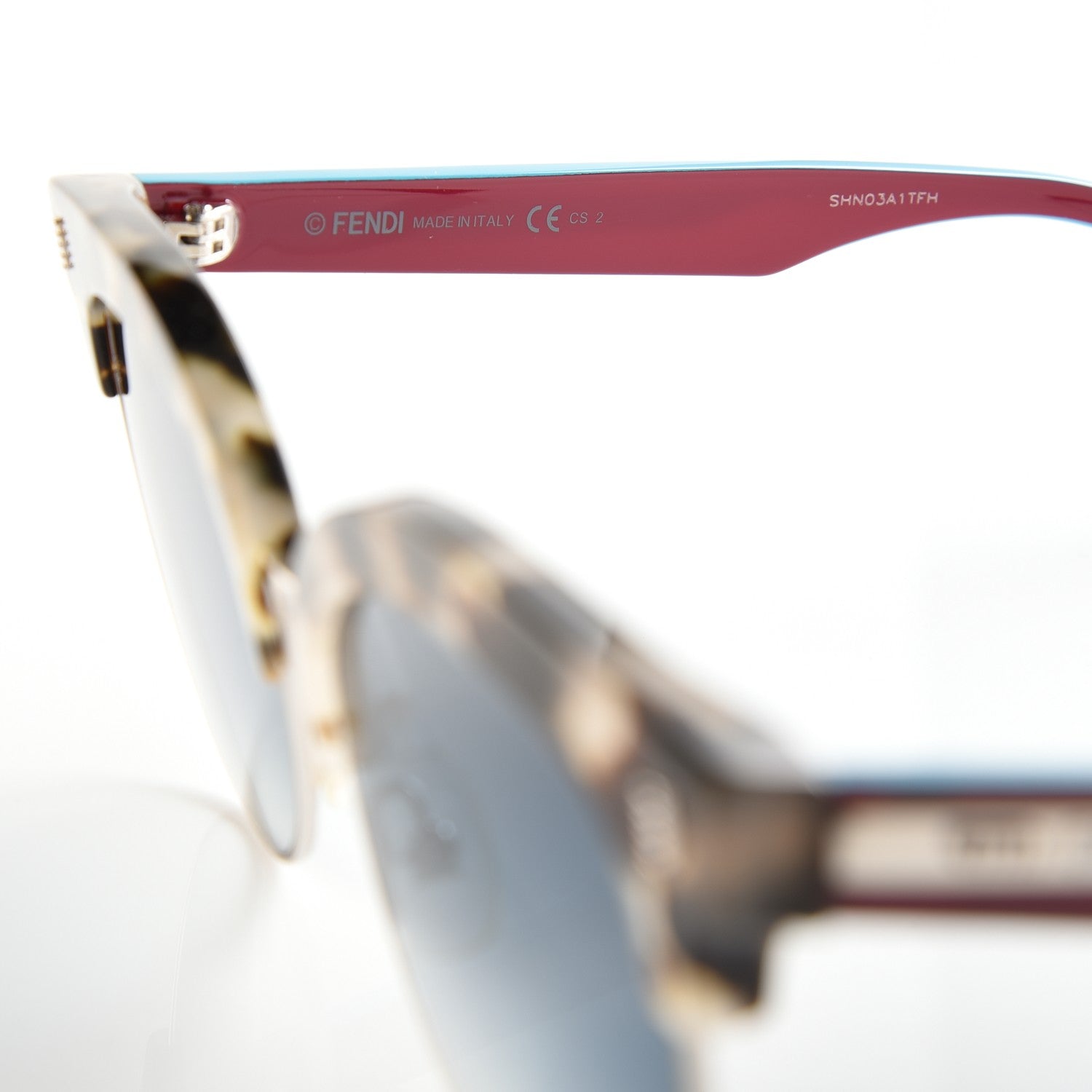 Fendi Sunglasses FF 0154/S Dark Havana Multicolor | 7 of 8