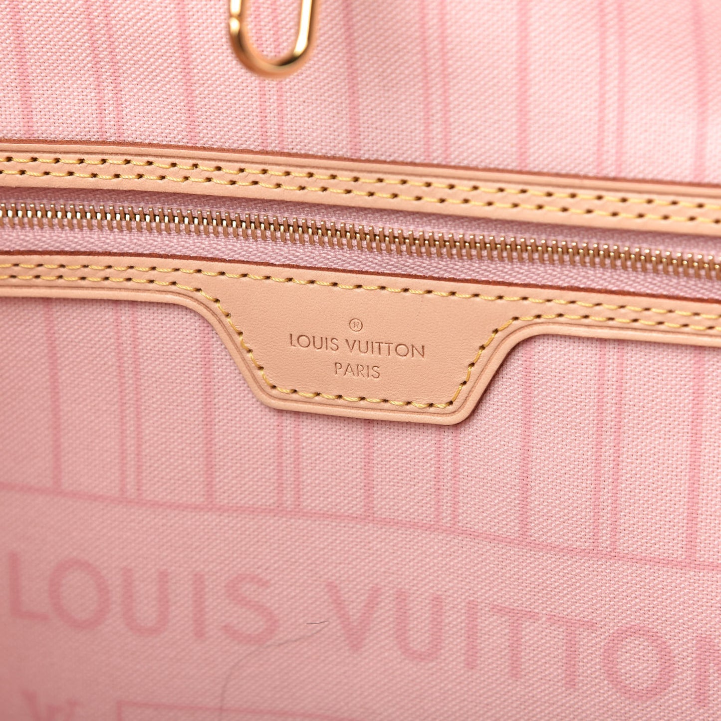 Damier Azur Neo Neverfull MM Rose Ballerine