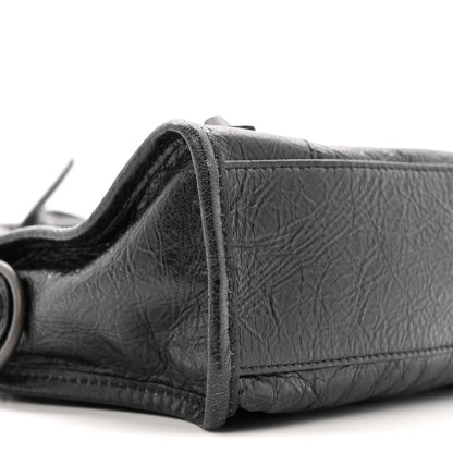 Balenciaga Agneau Arena Classic Hardware Le City Mini  Black 9 of 12