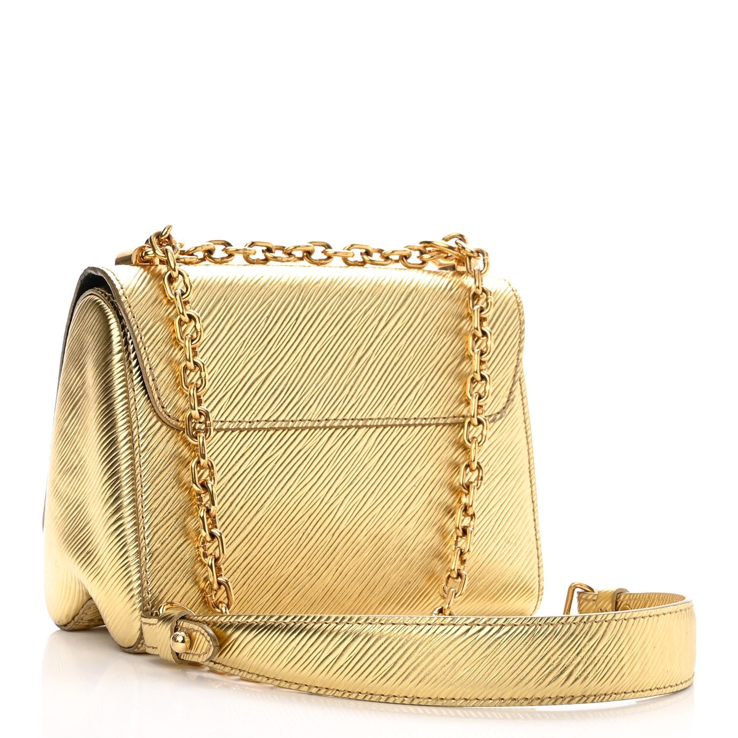 Louis Vuitton Epi Twist Shoulder Bag Mini Gold 3 of 10