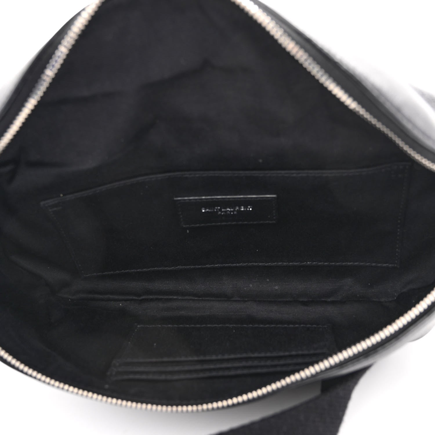 Saint Laurent Calfskin Belt Bag Black 5 of 9