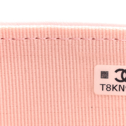 Chanel Caviar Quilted Passport Holder Pink 7 of 8