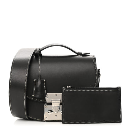 Moynat Barenia Blush Flori PM Black 1 of 23