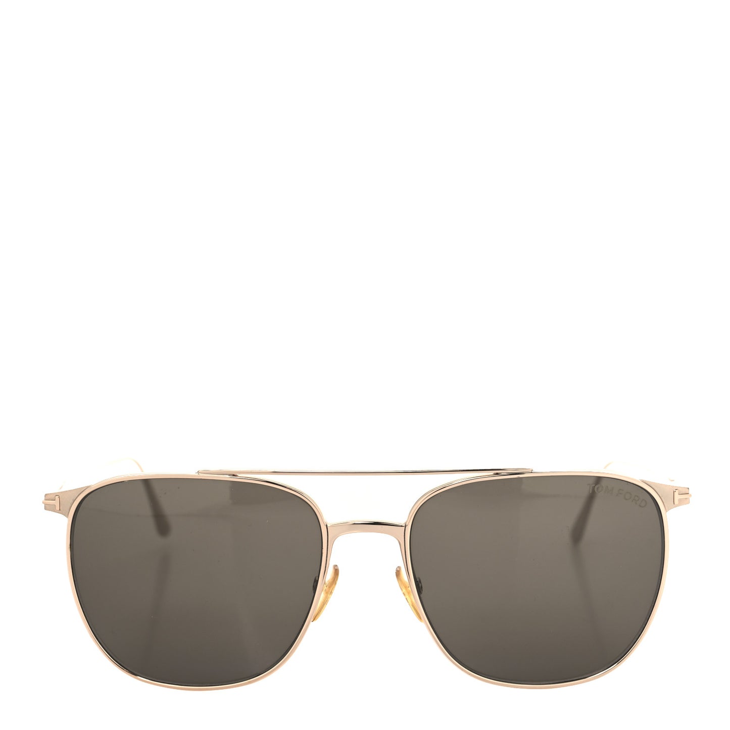 Metal Aviator Sunglasses TF692 Gold