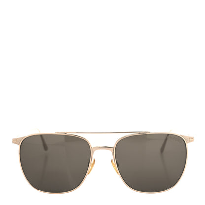 Tom Ford Metal Aviator Sunglasses TF692 Gold 2 of 8