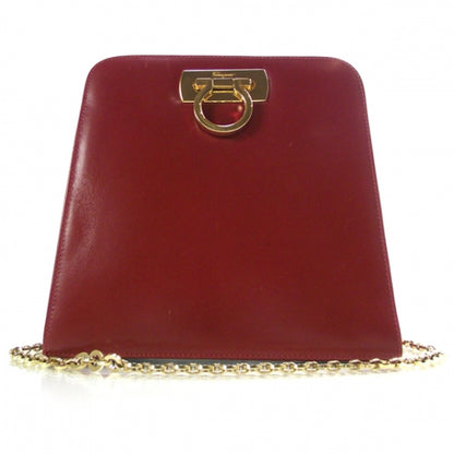 FASHIONPHILE SALVATOREFERRAGAMOLeatherEveningBagRed 1 of 9