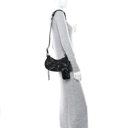 Balenciaga Agneau Arena Le Cagole Shoulder Bag XS Black 2 of 11