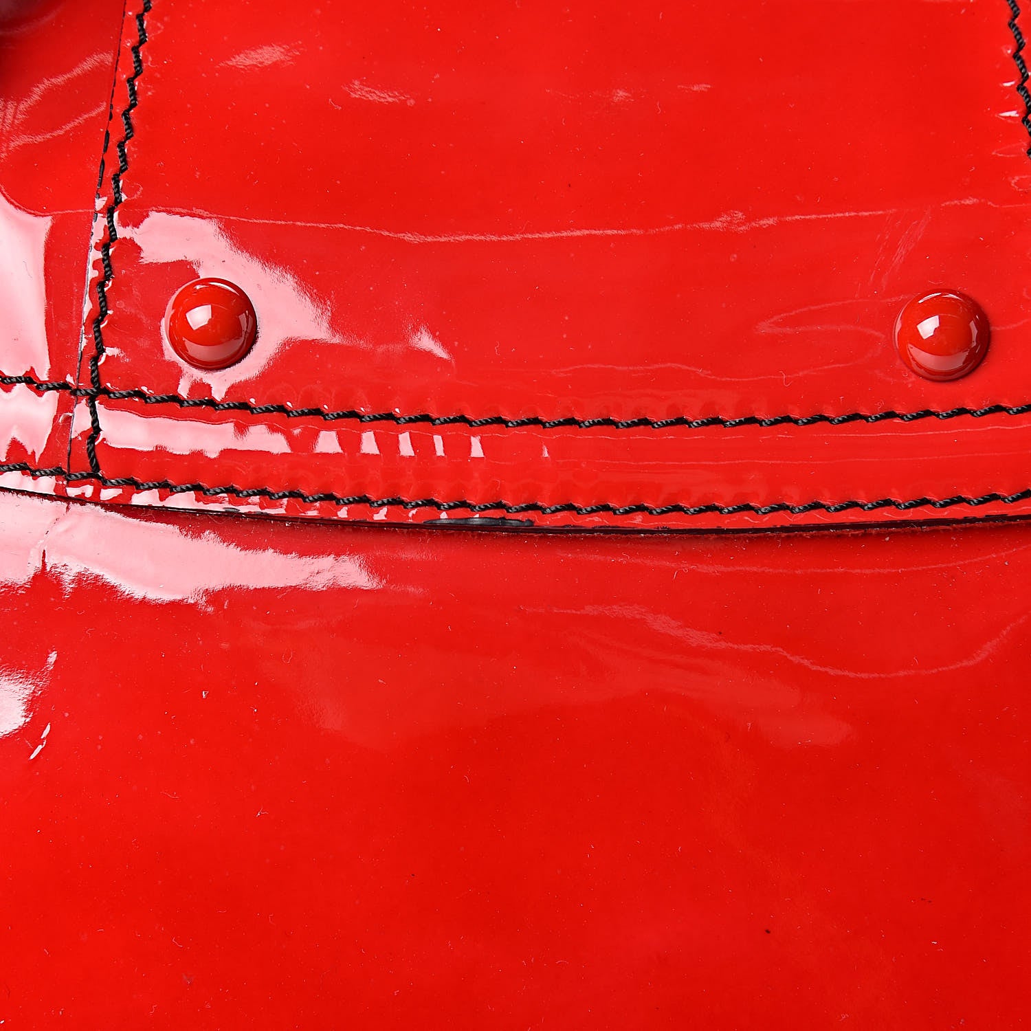 Valentino Garavani Patent Large Histoire Red 10 of 13