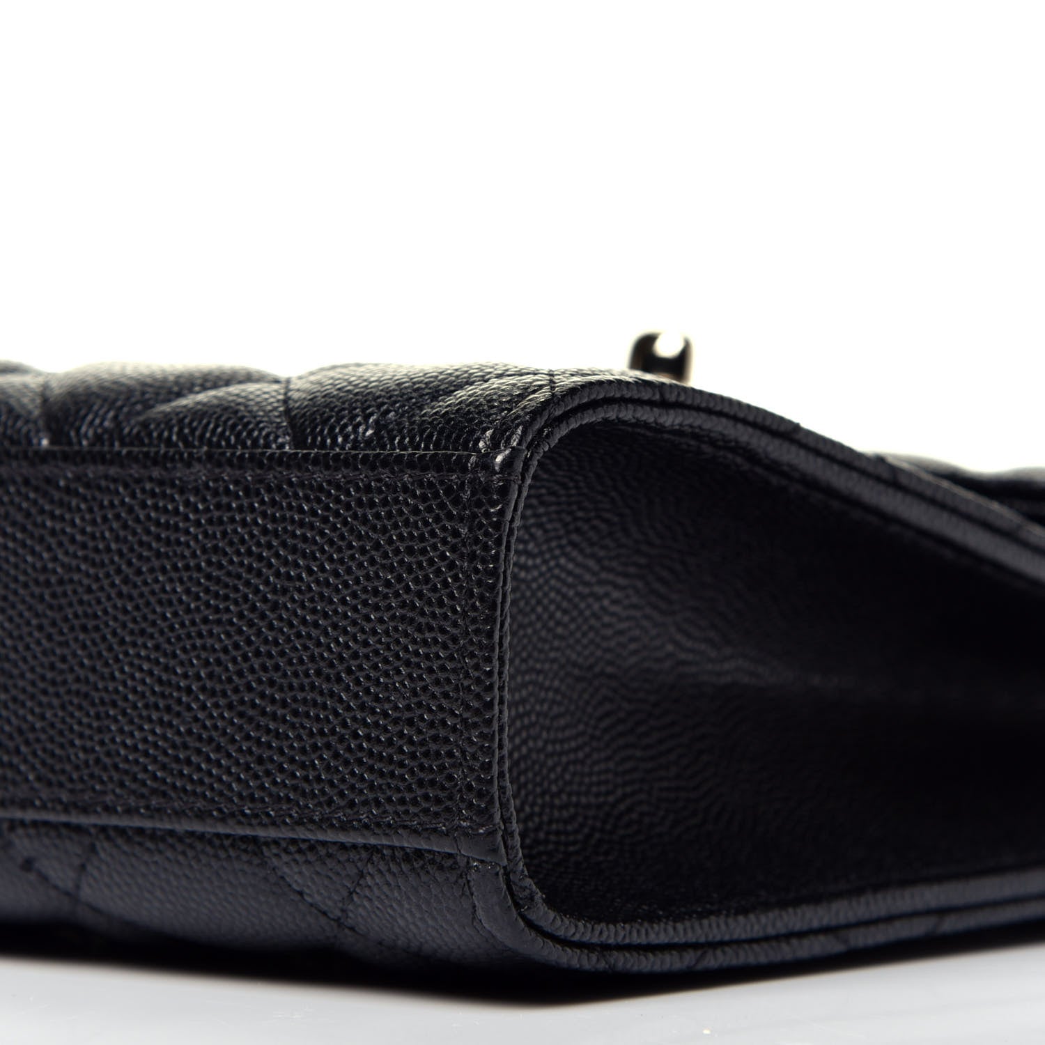 Chanel Caviar Quilted Classic Phone Holder Black 10 of 10