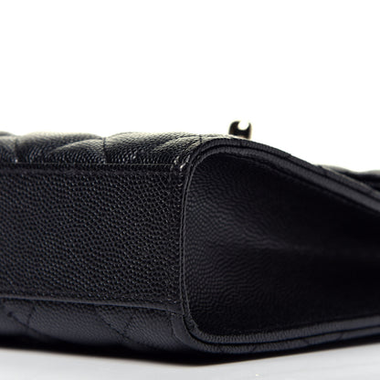 Chanel Caviar Quilted Classic Phone Holder Black 10 of 10