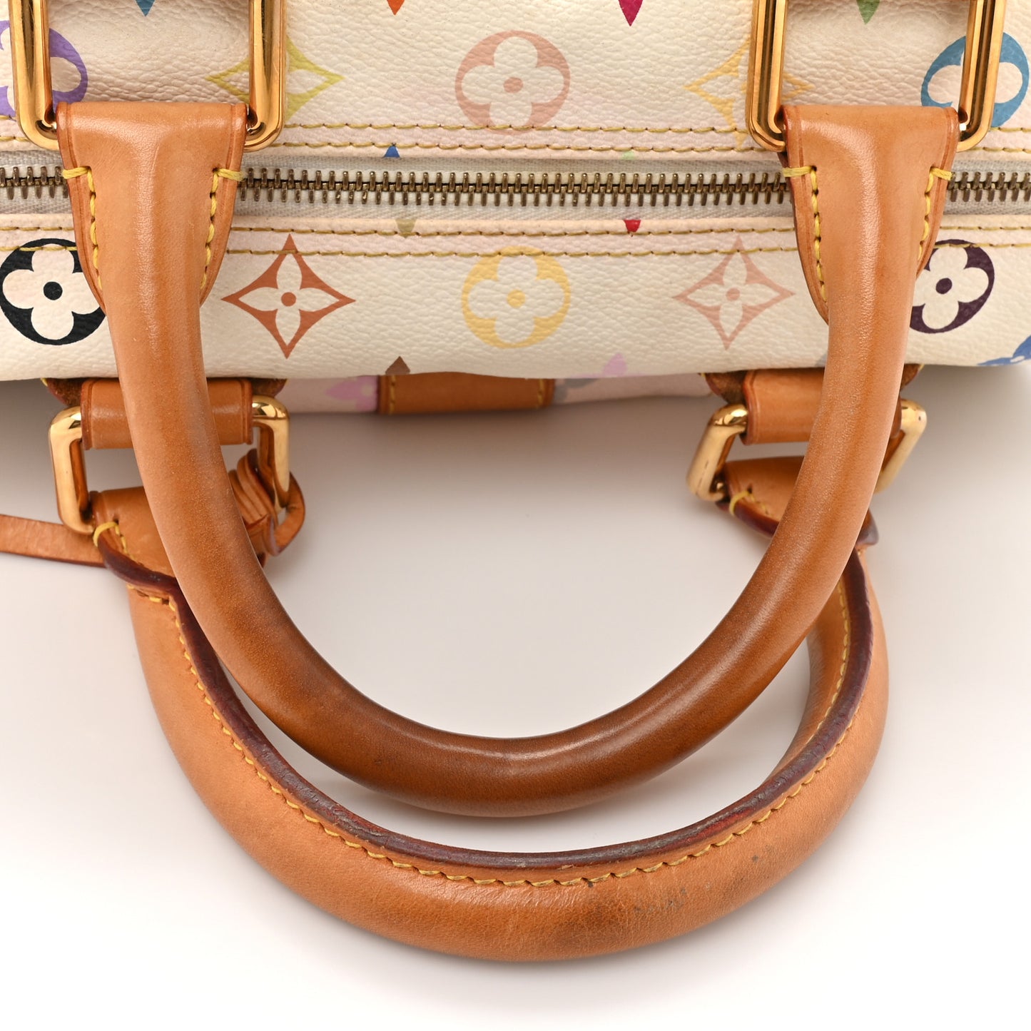 Monogram Multicolor Speedy 30 White