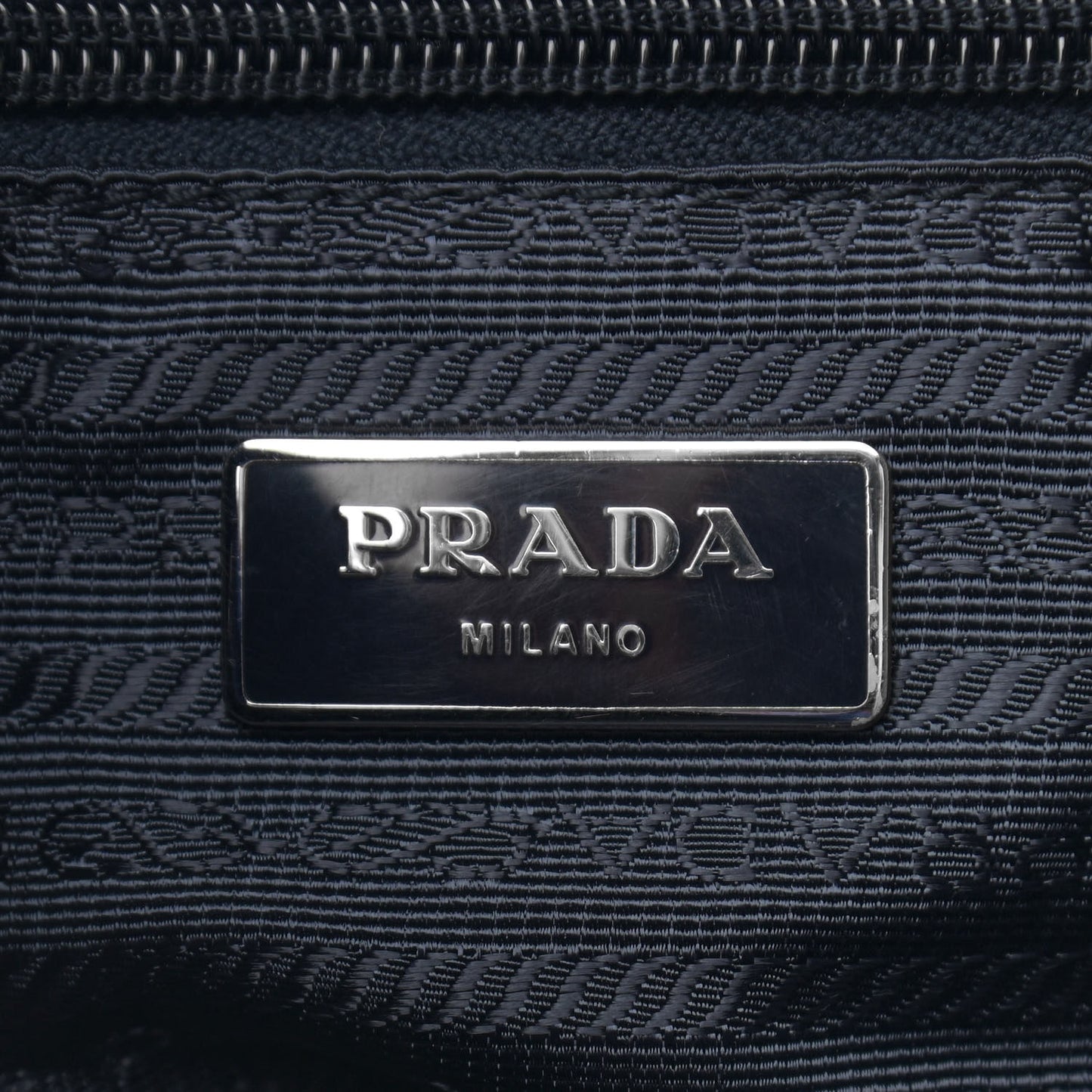 Nylon Vela Saffiano Medium Backpack Royal