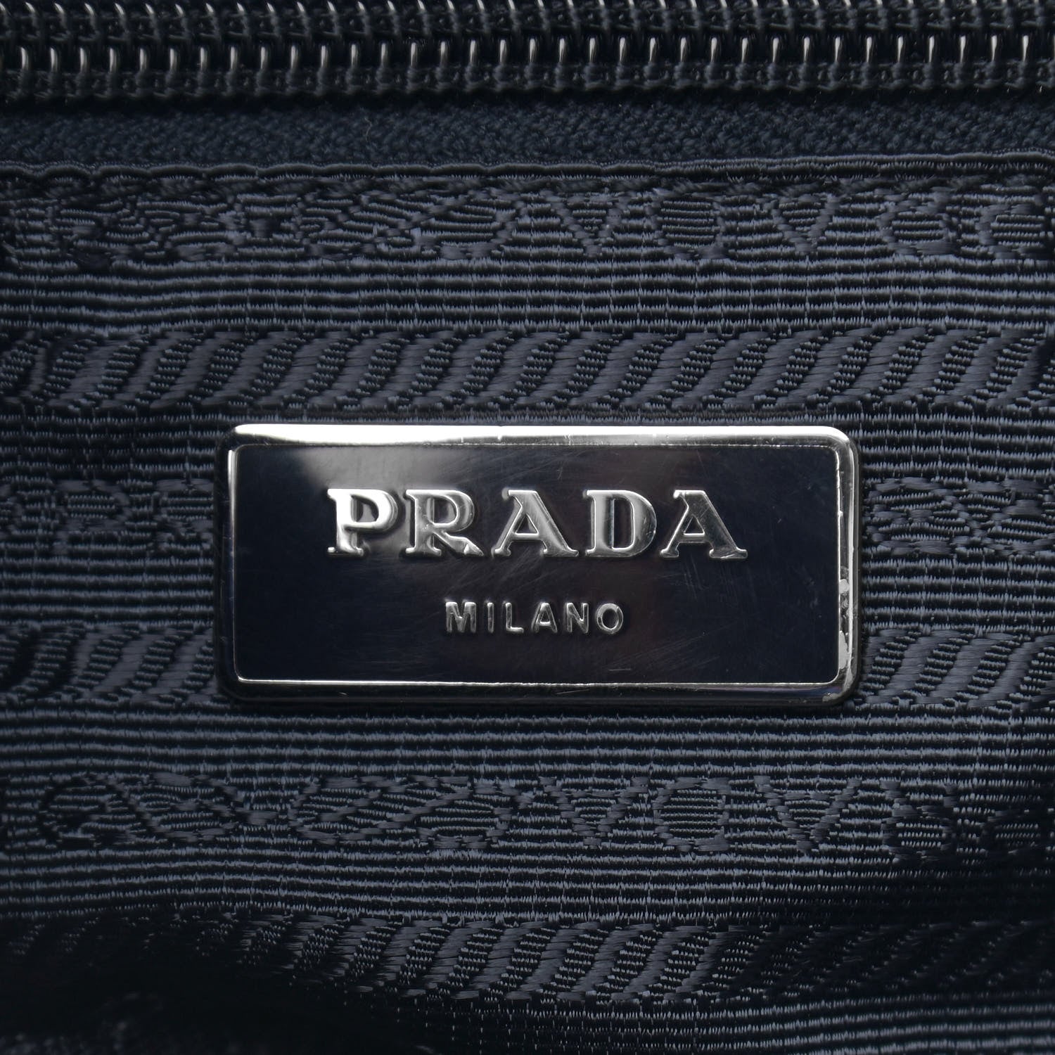 Prada Nylon Vela Saffiano Medium Backpack Royal 6 of 10