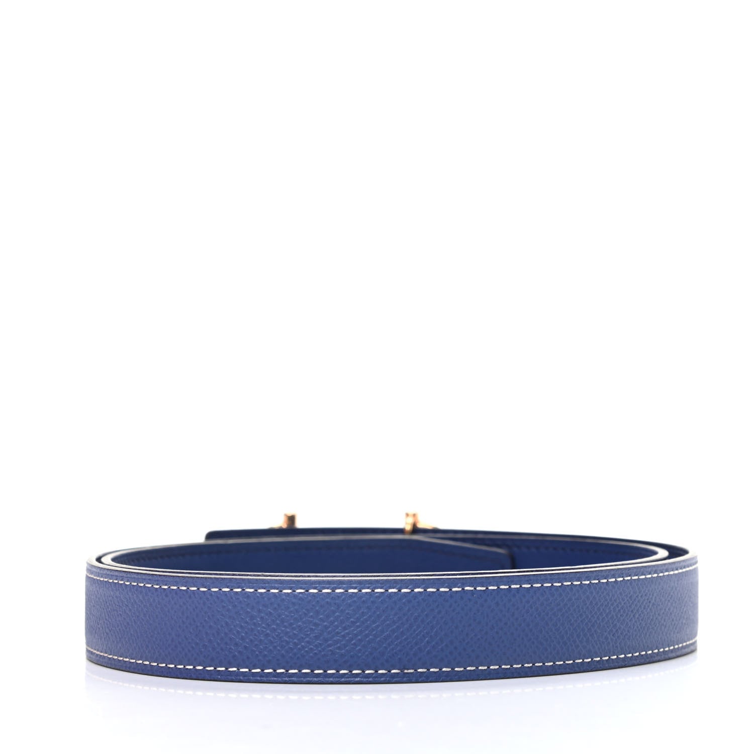 Hermes Epsom Swift 24mm Gamma Belt 85 Bleu Brighton Bleu Saphir 2 of 4