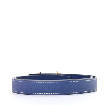 Hermes Epsom Swift 24mm Gamma Belt 85 Bleu Brighton Bleu Saphir 2 of 4