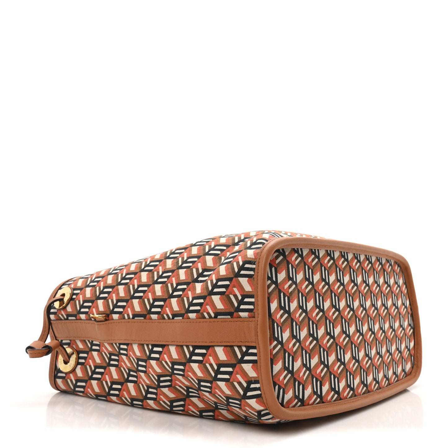 Visetos Small Liz Reversible Shopper Tote Cognac Cognac