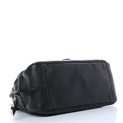 Prada Vitello Daino Dome Satchel Black 4 of 14