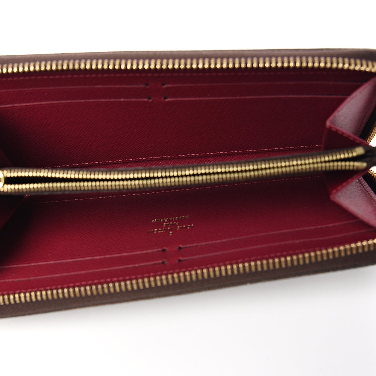 Monogram Clemence Wallet Fuchsia
