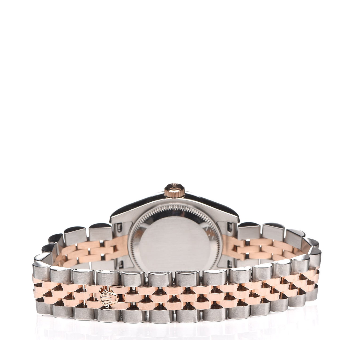 Stainless Steel 18K Everose Gold Diamond 26mm Oyster Perpetual Datejust Watch Pink 179171
