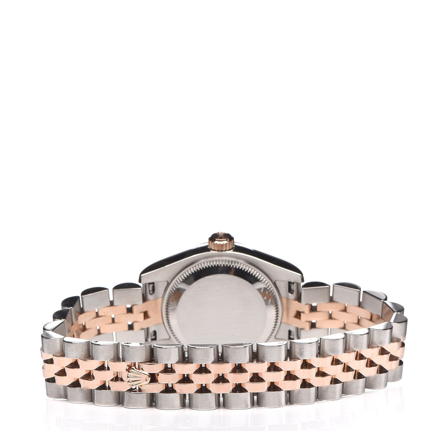 Rolex Stainless Steel 18K Everose Gold Diamond 26mm Oyster Perpetual Datejust Watch Pink 179171 4 of 7