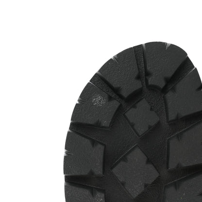Prada City Calfskin Triangle Logo 20mm Flat Mules 12 Black 8 of 10