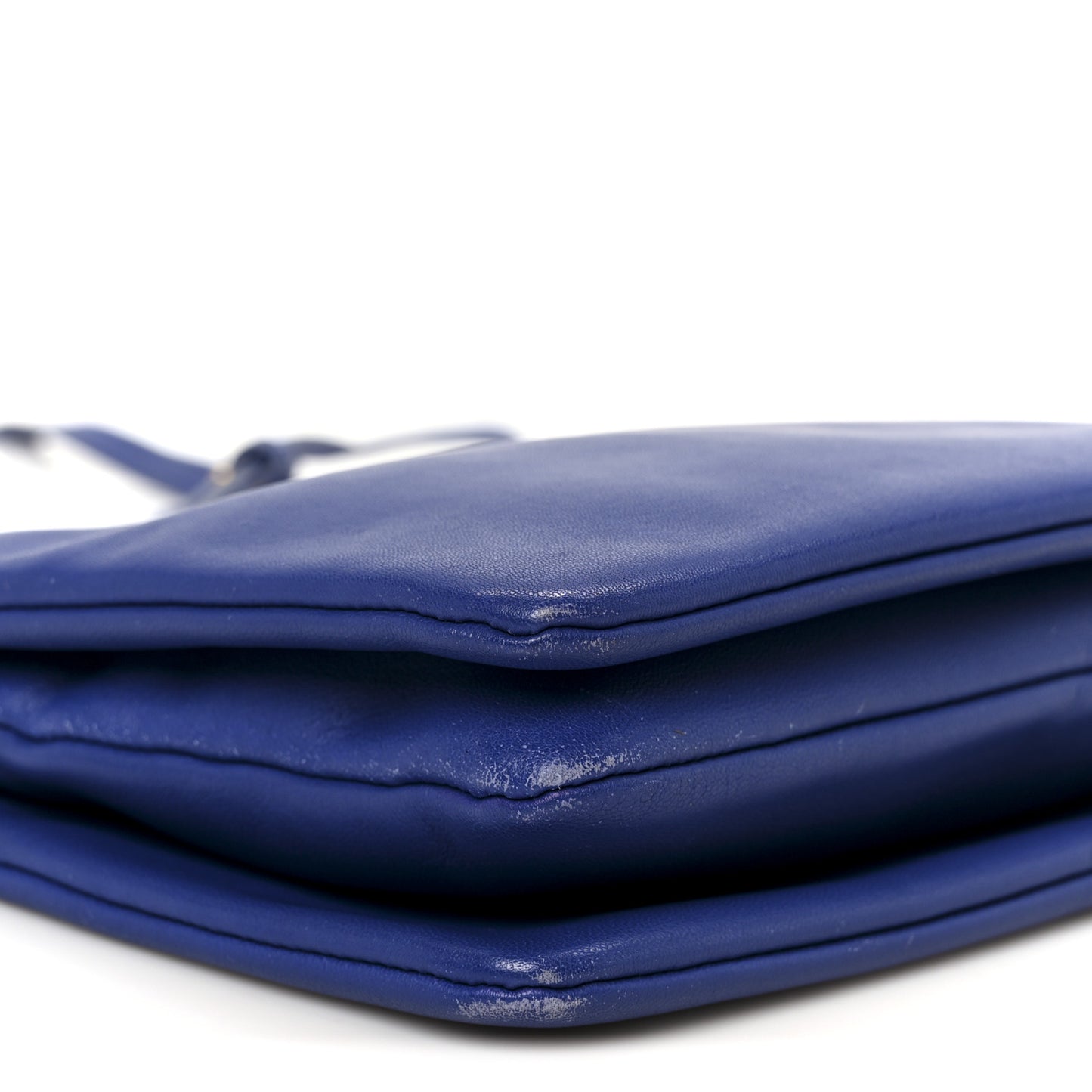 Lambskin Small Trio Crossbody Bag Indigo