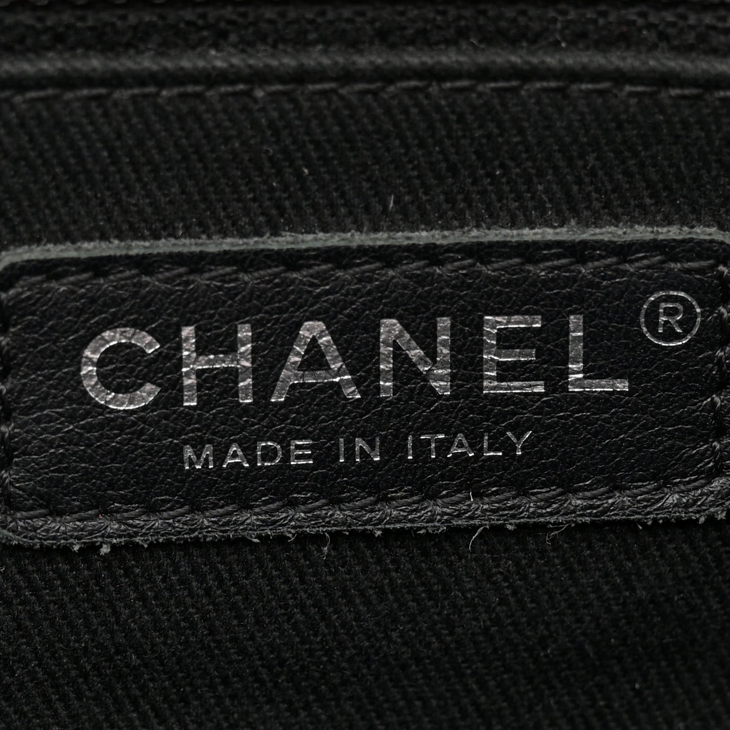 Chanel Calfskin Perforated Up In The Air Tote Black 6 of 14