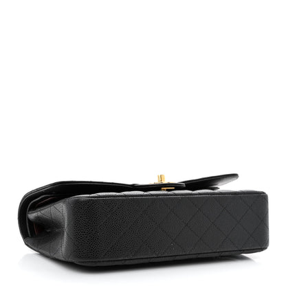 Chanel Caviar Quilted Medium Double Flap Black 4 of 12