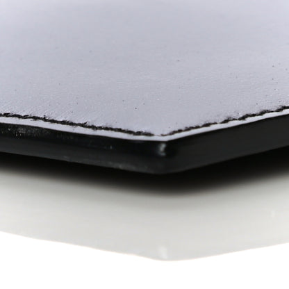 Saint Laurent Smooth Shiny Calfskin Monogram Uptown Pouch Black 10 of 11