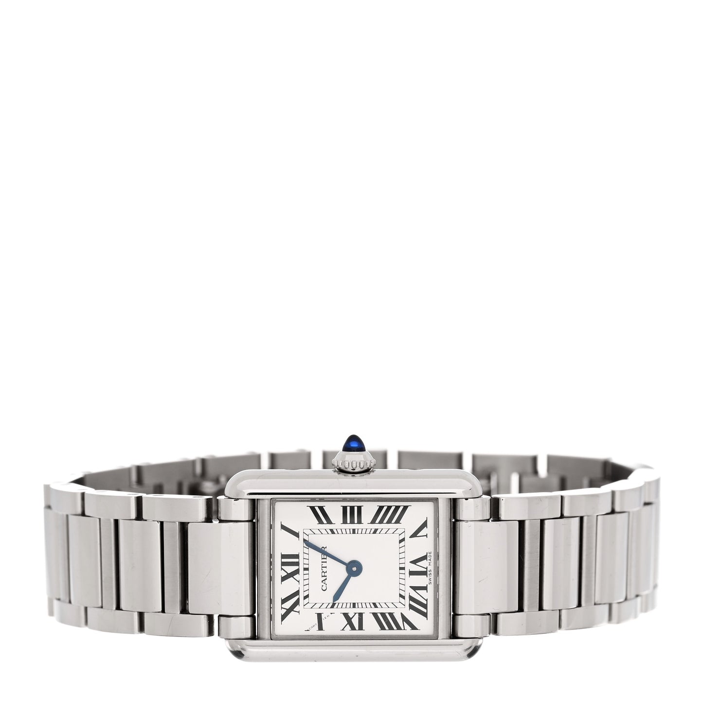 Stainless Steel 22mm Tank Must Quartz Watch