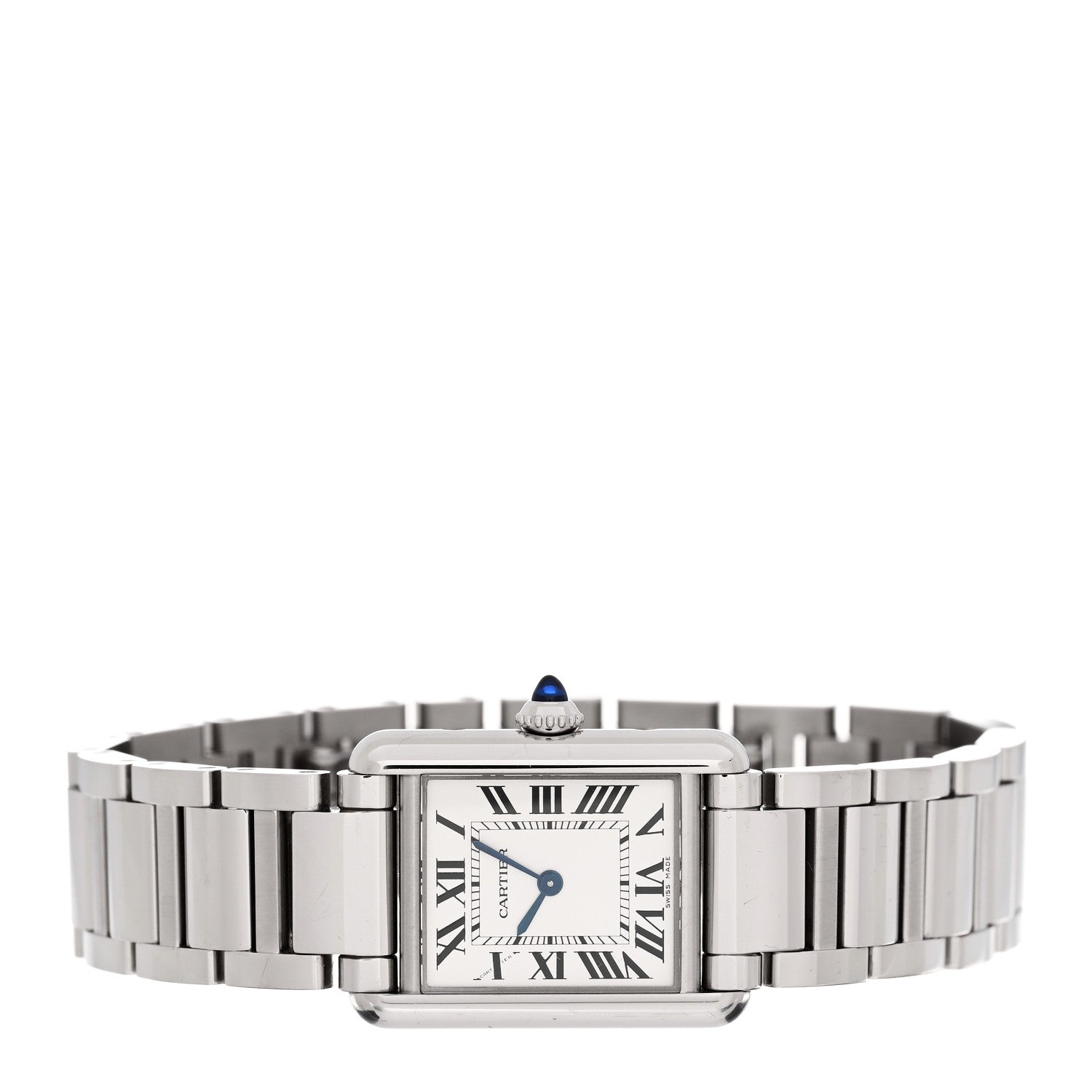 Cartier Stainless Steel 22mm Tank Must Quartz Watch 2 of 5