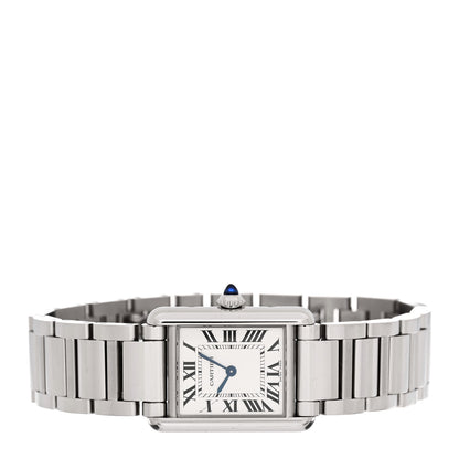Cartier Stainless Steel 22mm Tank Must Quartz Watch 2 of 5