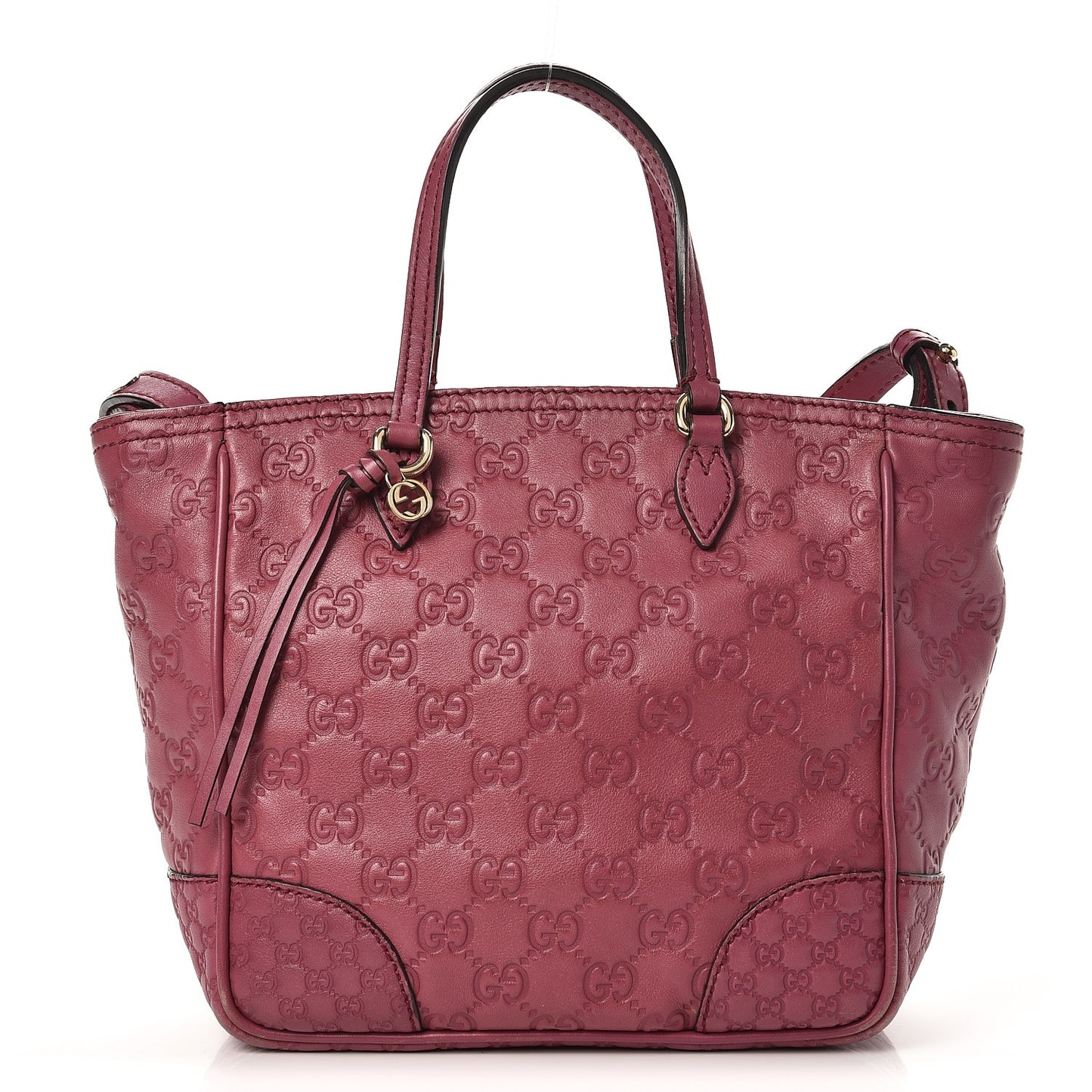 Guccissima Mini Bree Top Handle Bag Peonia Flower