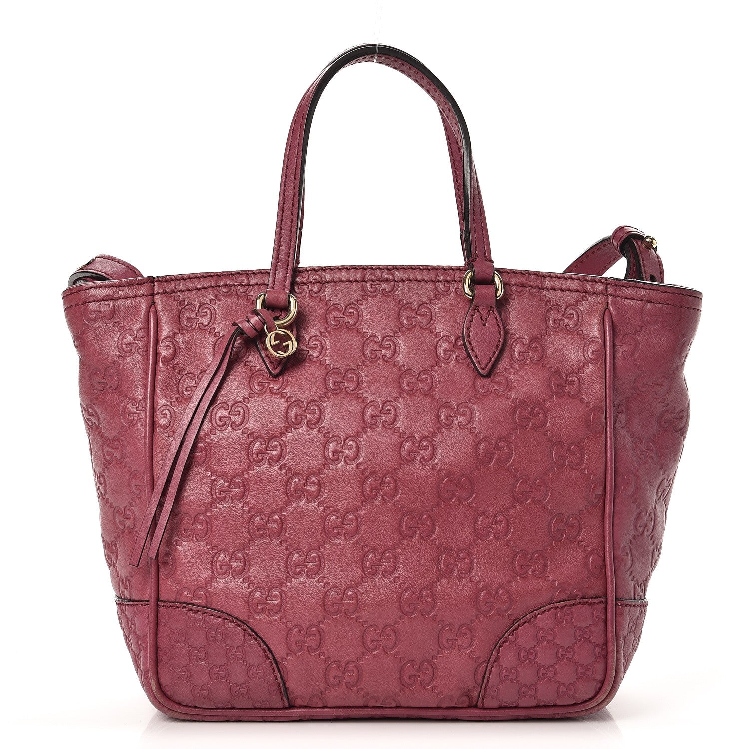 Gucci Guccissima Mini Bree Top Handle Bag Peonia Flower 1 of 10