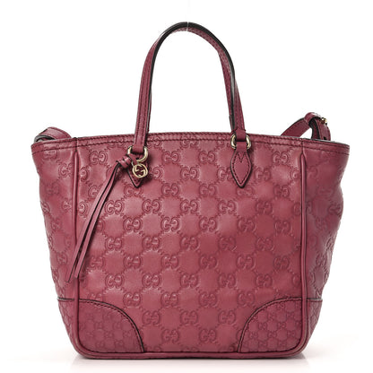 Gucci Guccissima Mini Bree Top Handle Bag Peonia Flower 1 of 10