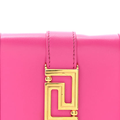 Versace Calfskin Greca Goddess Chain Wallet Pink 7 of 16