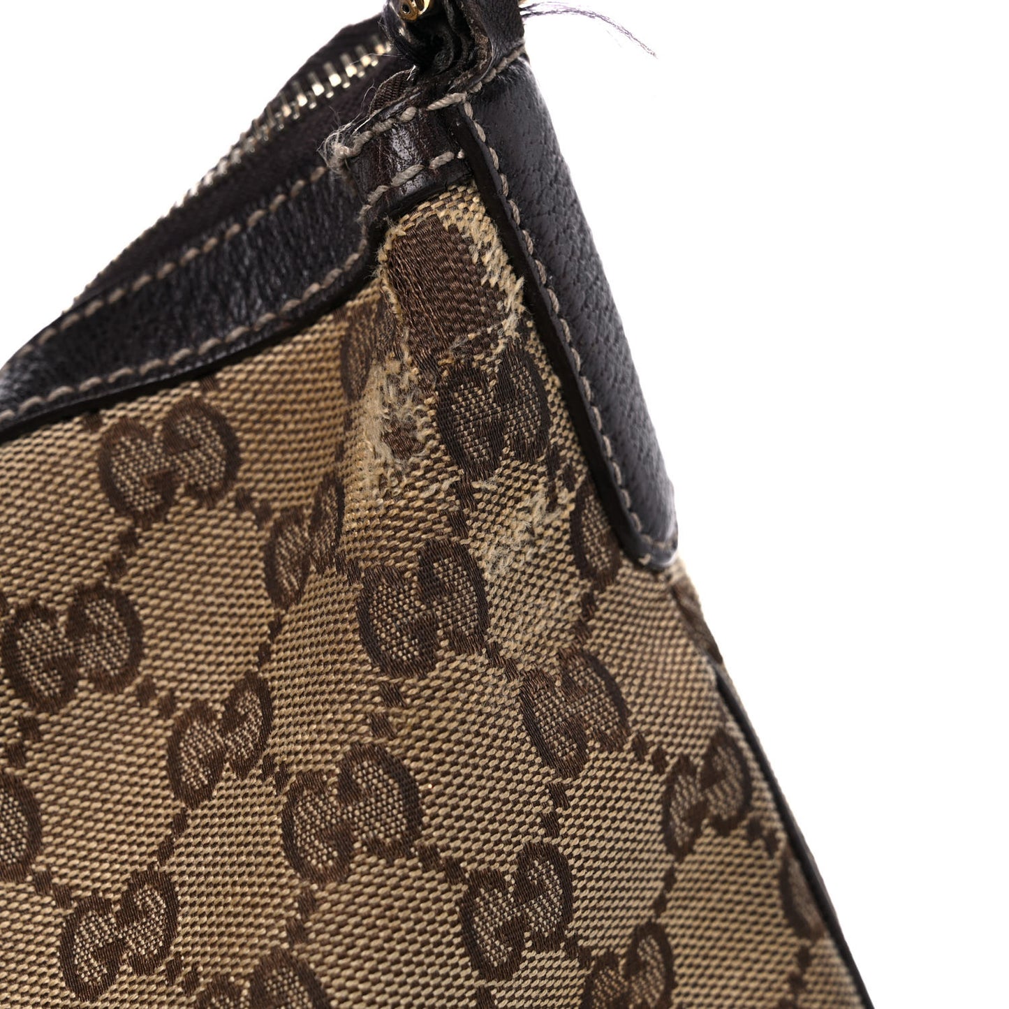 Monogram Hobo Dark Brown