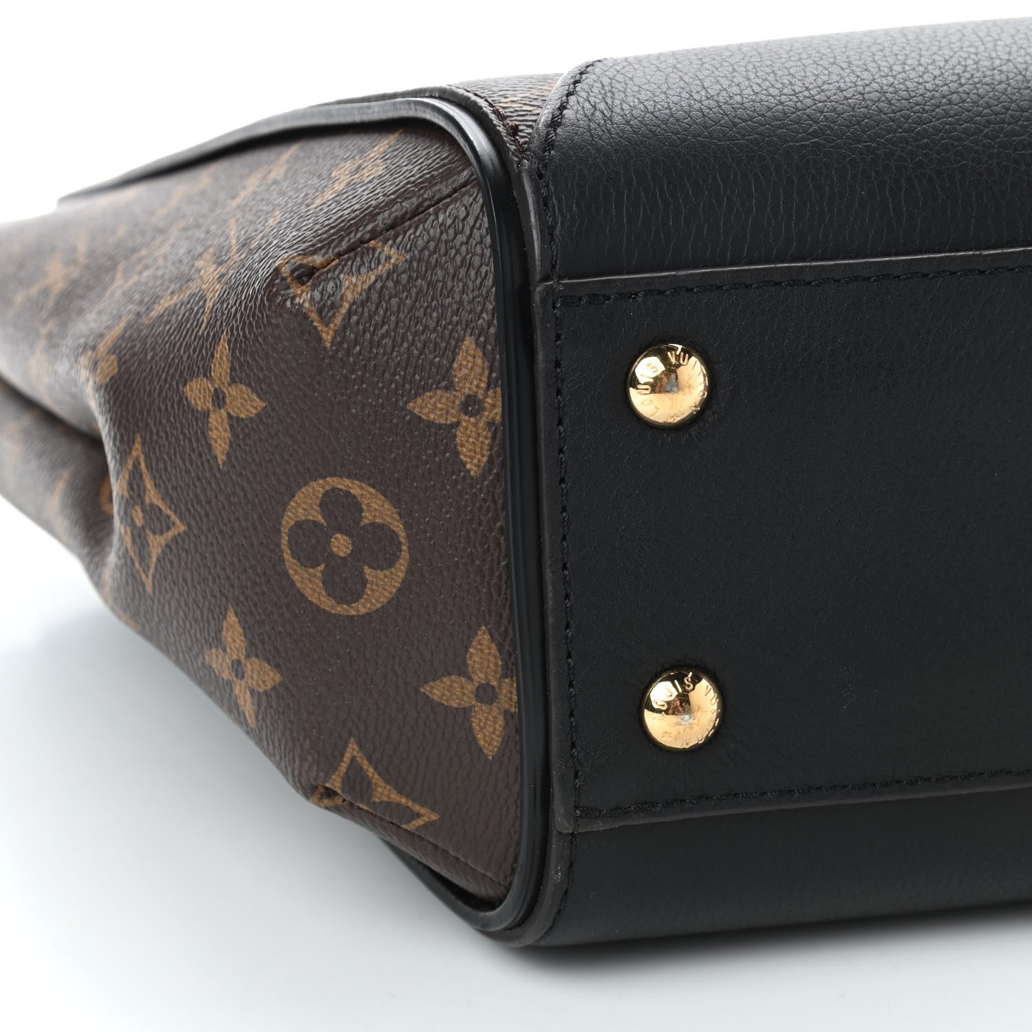 Louis Vuitton Calfskin Monogram Kimono Tote PM Black 9 of 10