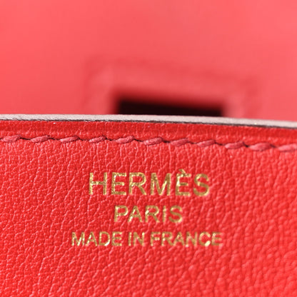 Hermes Swift Birkin 25 Rouge De Coeur 6 of 11