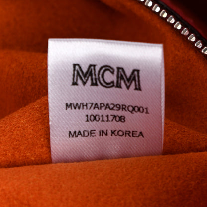MCM Grained Calfskin Patricia Park Avenue Hobo Pink 8 of 11