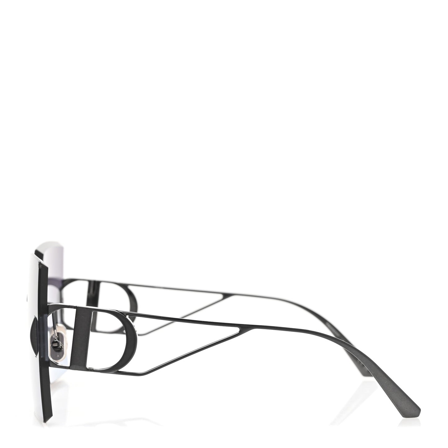 Square 30 Montaigne Sunglasses Black