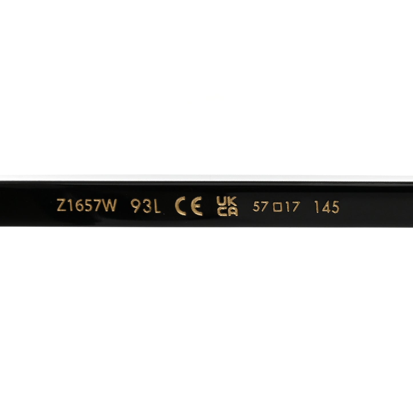 Acetate My Monogram Light Cat Eye Sunglasses Z1657W Black