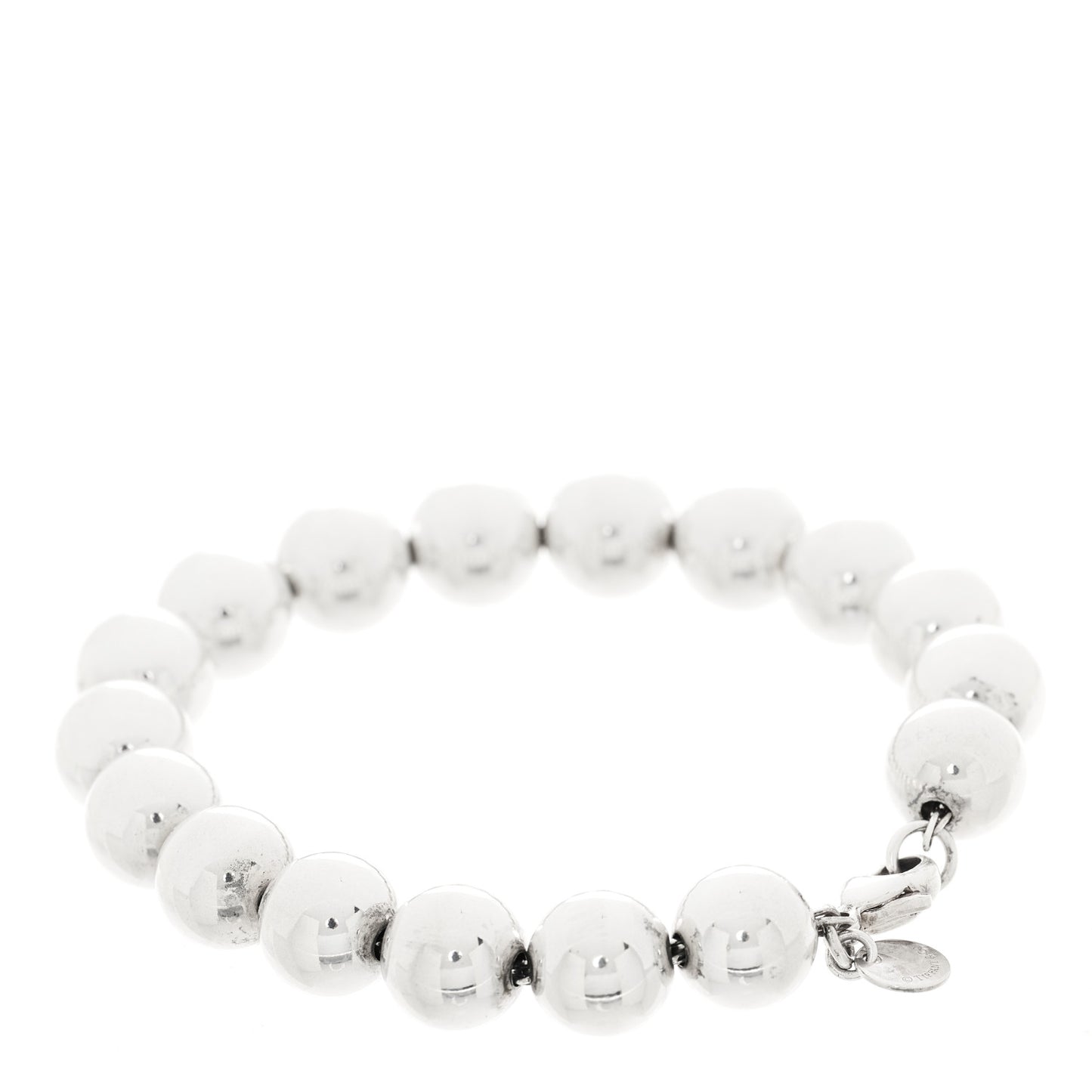 Sterling Silver 10mm Hardwear Ball Bracelet