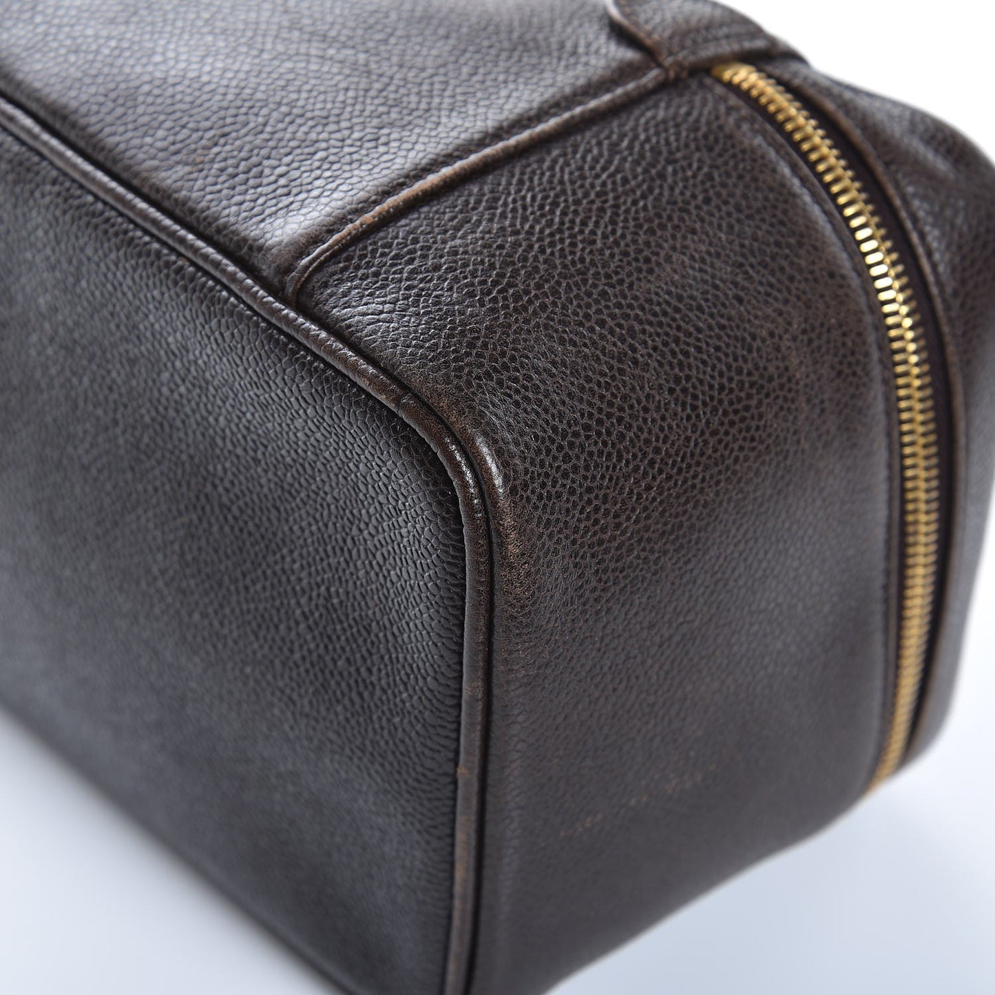 Caviar Vanity Cosmetic Case Brown