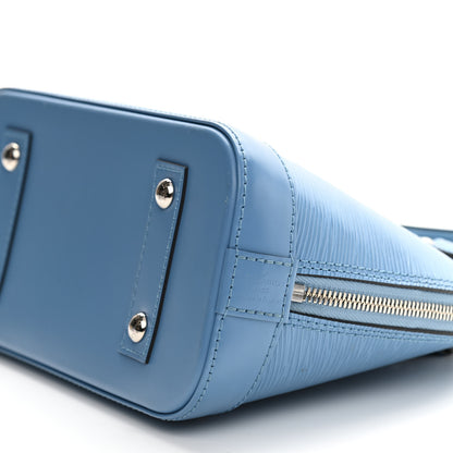 Louis Vuitton Epi Jacquard Alma BB Bleuet 8 of 10